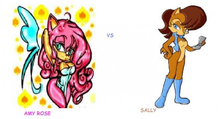 ¿QUIEN GANARA AMY ROSE O SALLY ACORN?